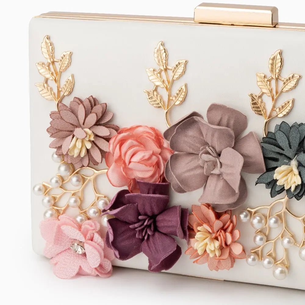 Juliet Flower Clutch Bag Aurora-Bags