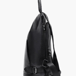 Lara | Sleek Drawstring Leather Backpack with Modern Flair Aurora-Bags