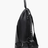 Lara | Sleek Drawstring Leather Backpack with Modern Flair Aurora-Bags