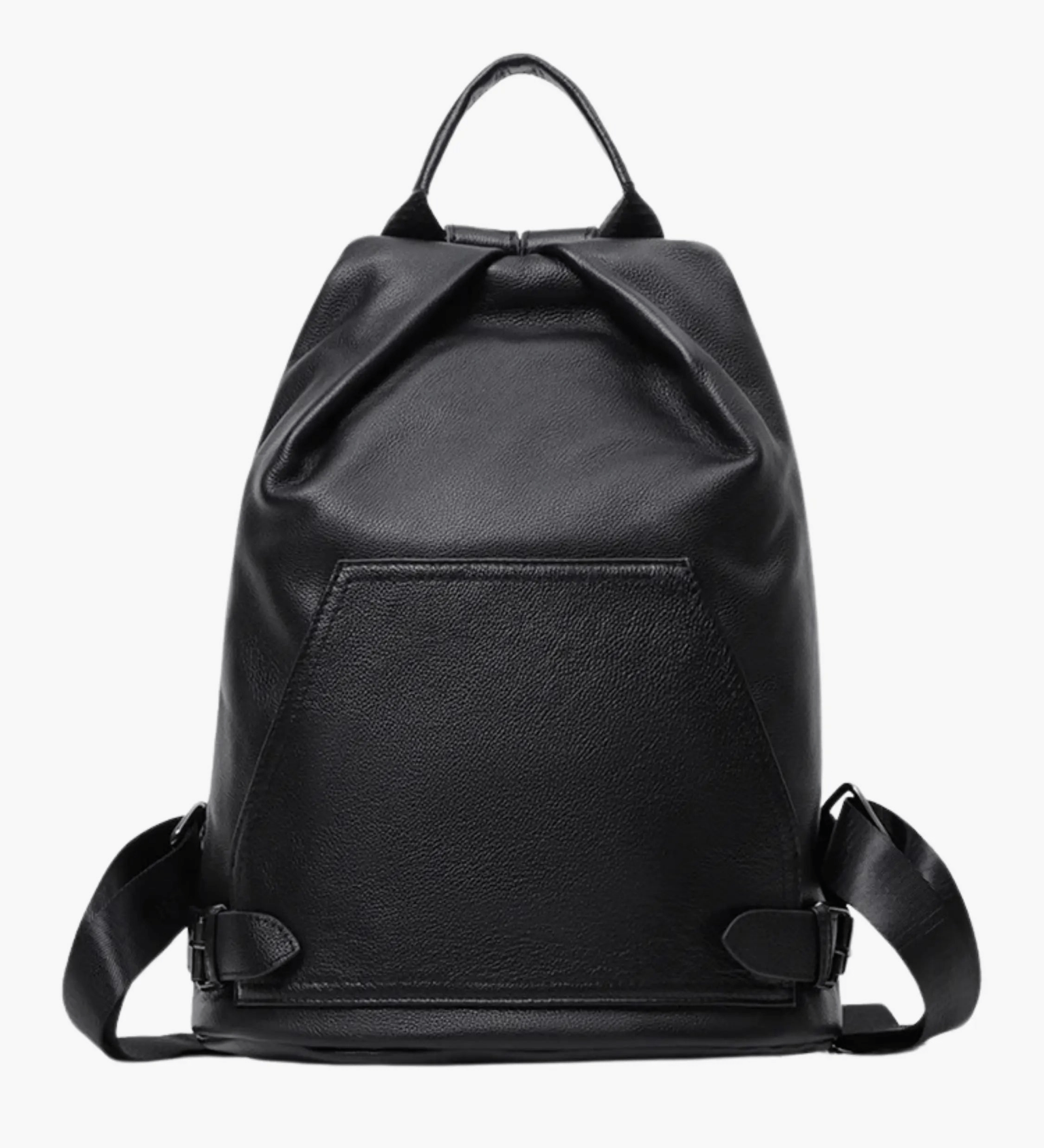 Lara | Sleek Drawstring Leather Backpack with Modern Flair Aurora-Bags