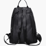 Lara | Sleek Drawstring Leather Backpack with Modern Flair Aurora-Bags