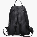 Lara | Sleek Drawstring Leather Backpack with Modern Flair Aurora-Bags