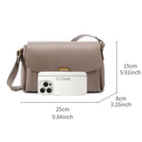 Lois Flap Shoulder Bag with Buckle - Elegant & Versatile