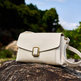 Lois Flap Shoulder Bag with Buckle - Elegant & Versatile
