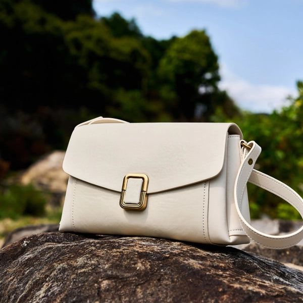 Lois Flap Shoulder Bag with Buckle - Elegant & Versatile