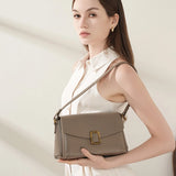 Lois Flap Shoulder Bag with Buckle - Elegant & Versatile