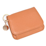 Charlotte | Pebbled Leather Mini Wallet – Chic & Compact Convenience