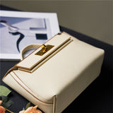 Eulalia | Classic Black Leather Handbag – Timeless Luxury & Modern Charm