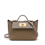 Eulalia | Classic Black Leather Handbag – Timeless Luxury & Modern Charm