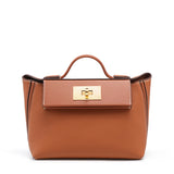 Eulalia | Classic Black Leather Handbag – Timeless Luxury & Modern Charm