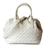 Hestia | Elegant Brown Woven Leather Handbag – Timeless Craftsmanship & Everyday Luxury