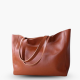 Emma | Black Leather Tote Bag – Classic & Versatile