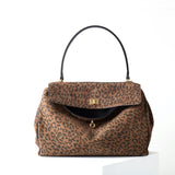 Juliette | Black Textured Leather Handbag – Luxe & Sophisticated
