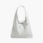 Lila | Soft Leather Hobo Bag with Chic Tie Detail Feylen.com