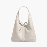 Lila | Soft Leather Hobo Bag with Chic Tie Detail Feylen.com