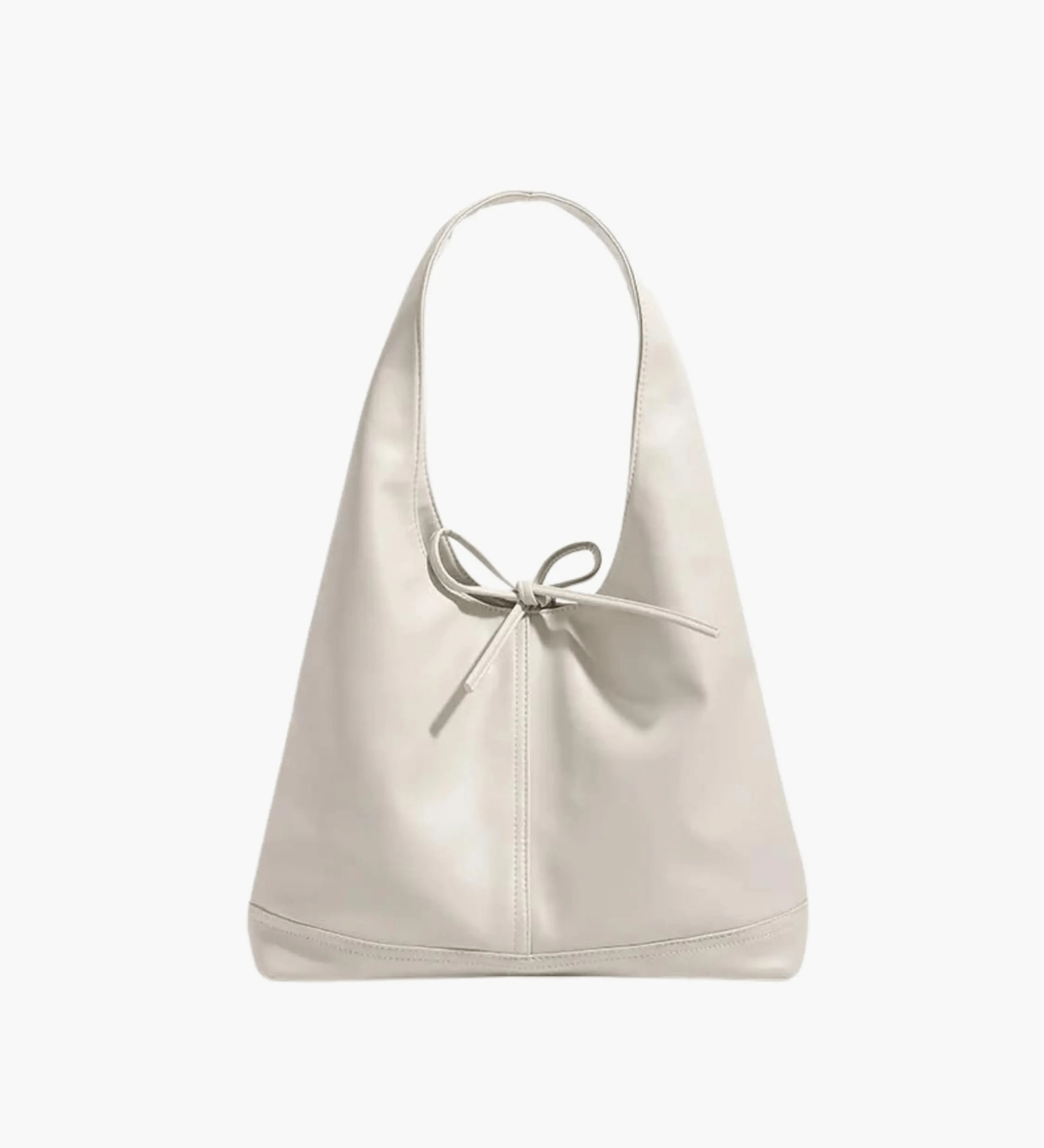 Lila | Soft Leather Hobo Bag with Chic Tie Detail Feylen.com