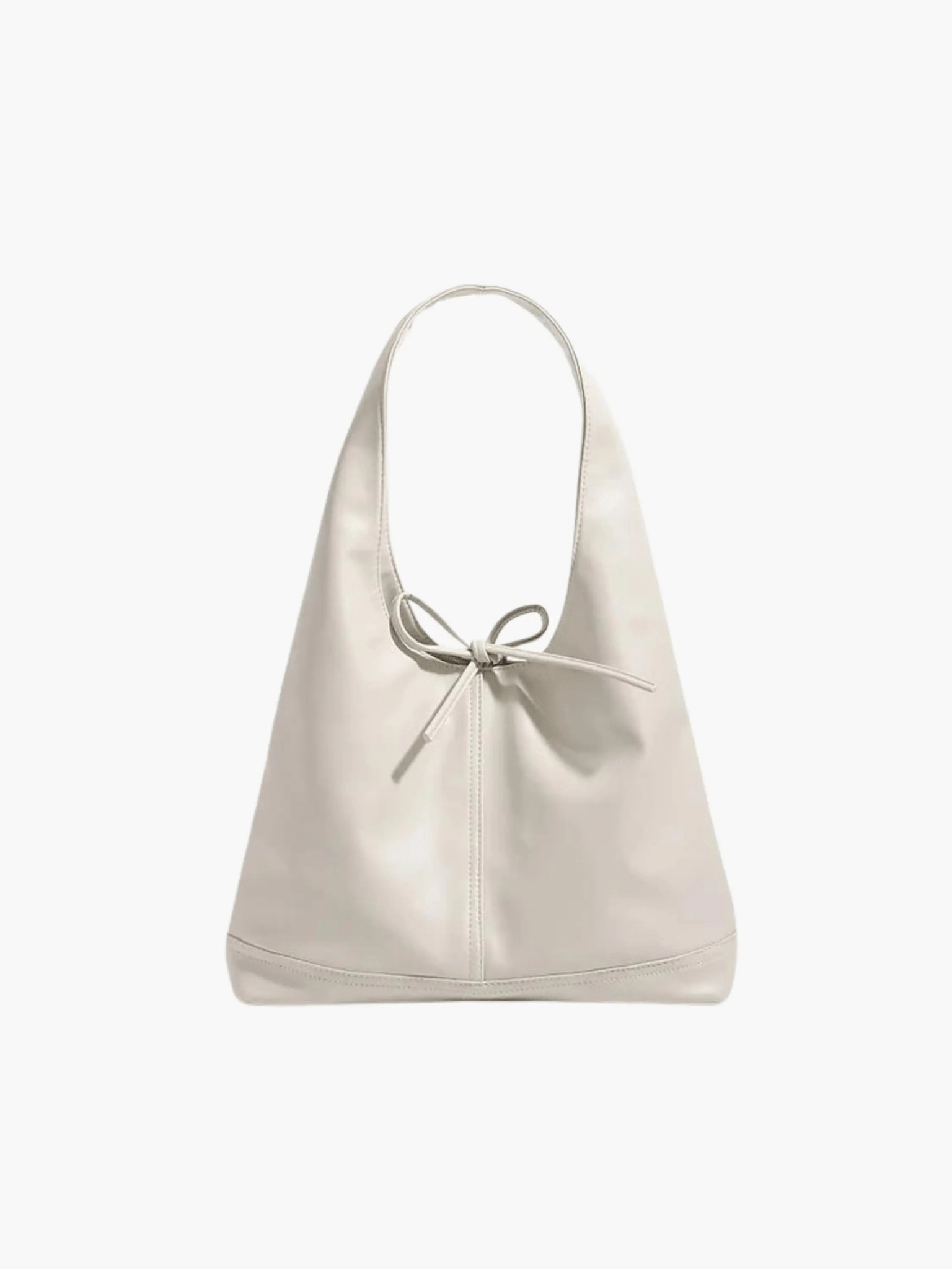 Lila | Soft Leather Hobo Bag with Chic Tie Detail Feylen.com