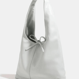 Lila | Soft Leather Hobo Bag with Chic Tie Detail Feylen.com