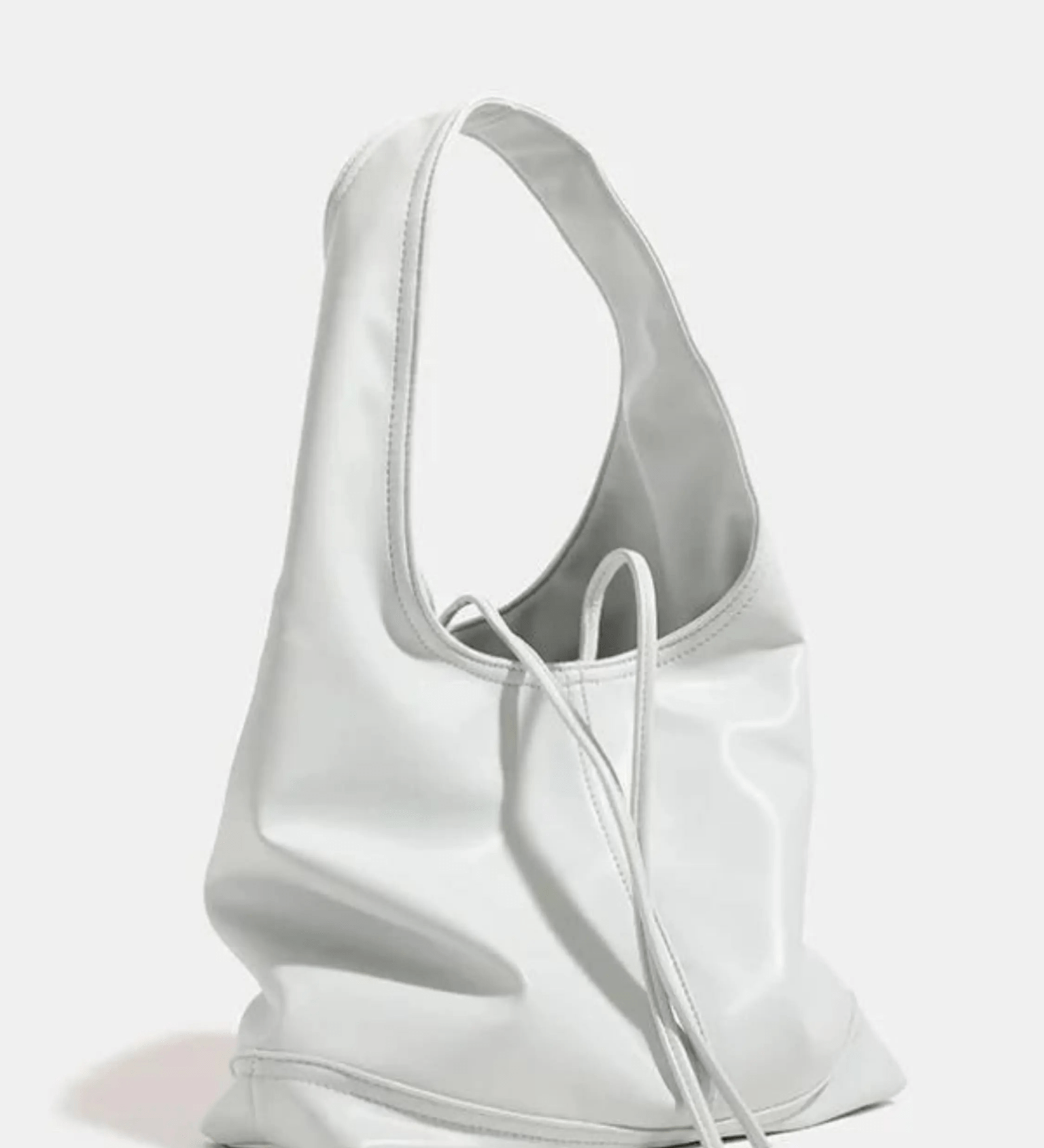 Lila | Soft Leather Hobo Bag with Chic Tie Detail Feylen.com