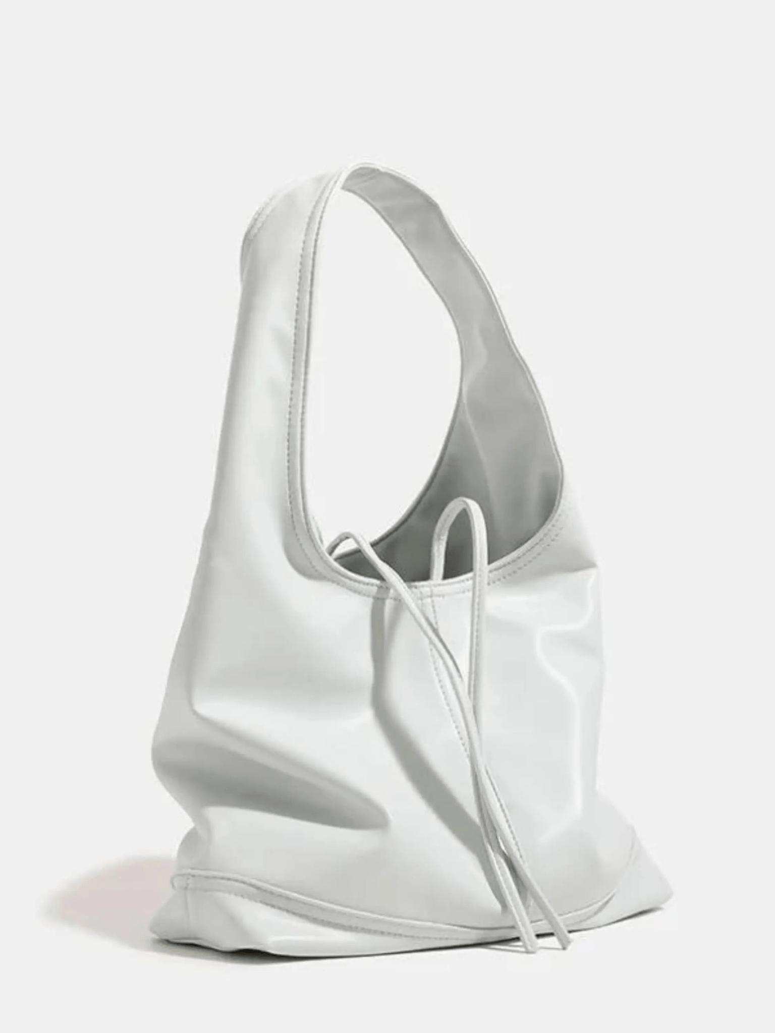 Lila | Soft Leather Hobo Bag with Chic Tie Detail Feylen.com