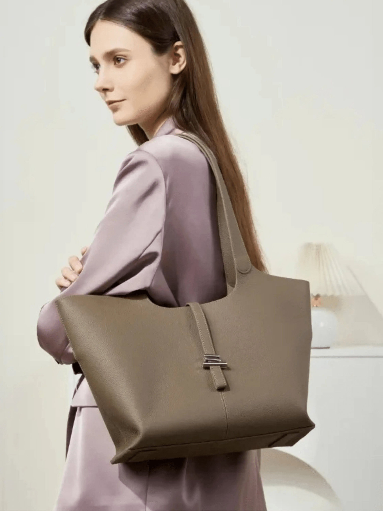 Lydia | Elegant Structured Tote Bag Aurora-Bags