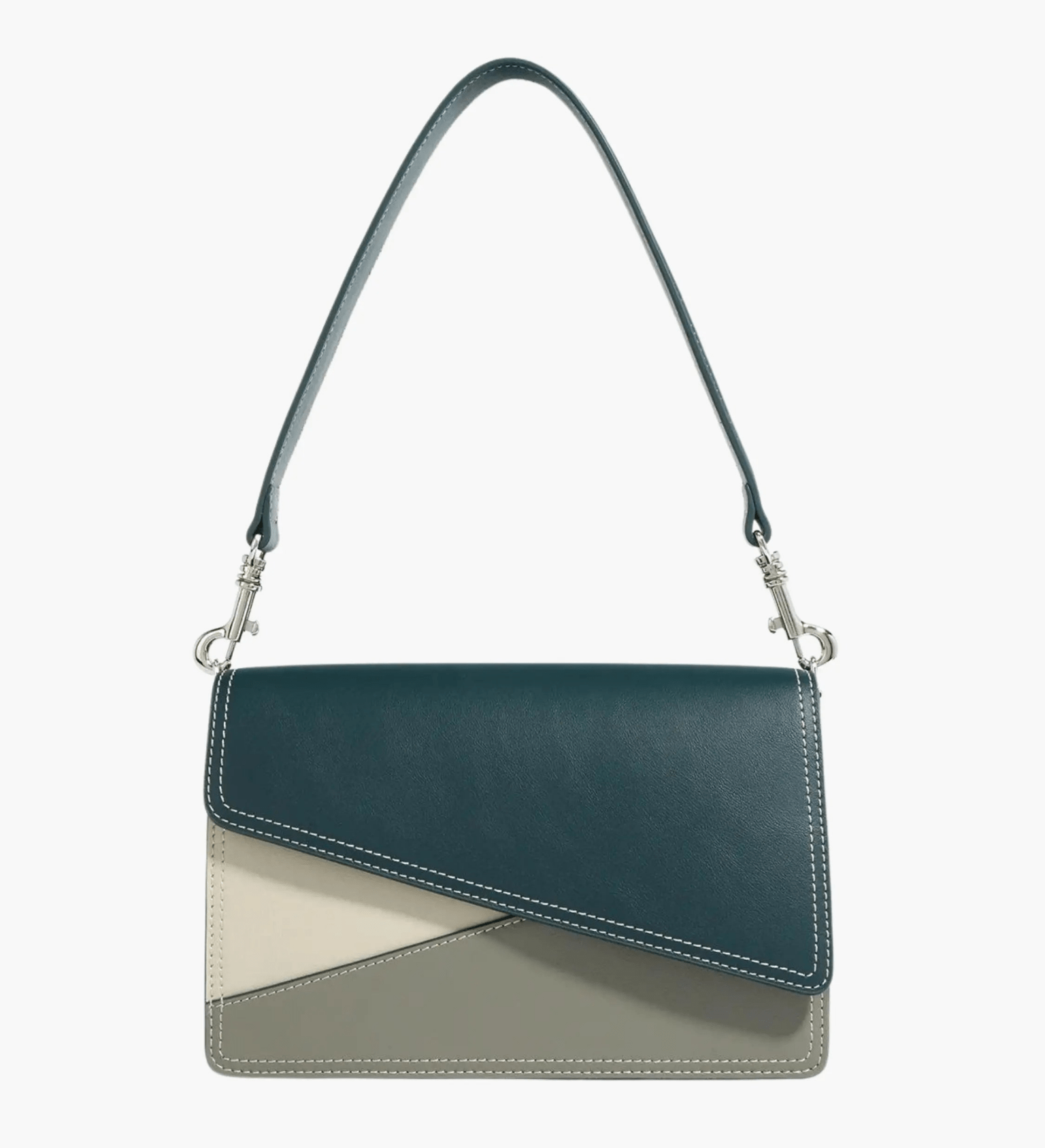 Lyra | Geometric Flap Shoulder Bag Aurora-Bags