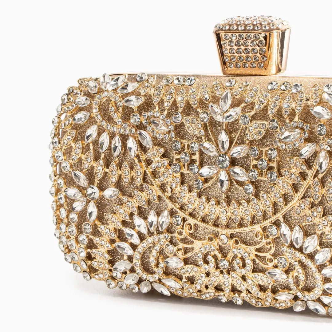 Luxurious Flower Clutch Bag Aurora-Bags