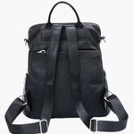 Mia | Bold Letter-Embossed Backpack Aurora-Bags