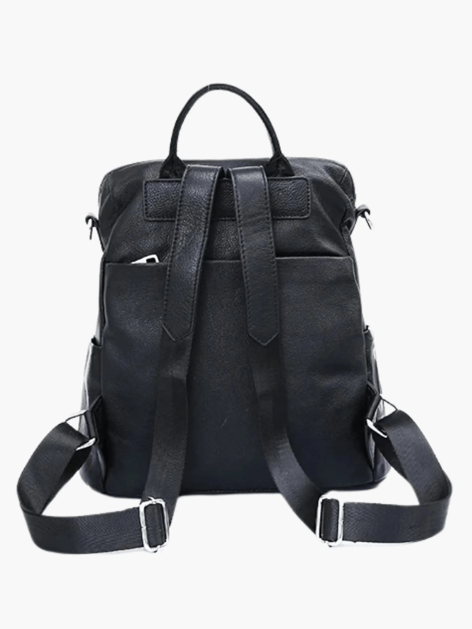 Mia | Bold Letter-Embossed Backpack Aurora-Bags