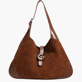 Monroe | Classic Suede Shoulder Bag Aurora-Bags