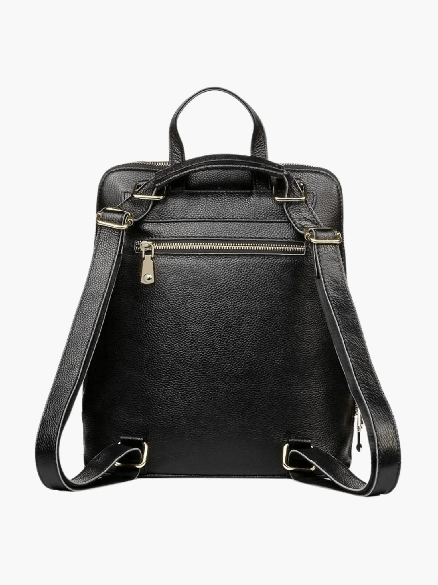 Natalie | Sophisticated Croc-Embossed Leather Backpack Aurora-Bags