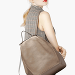 Nina | Elegant Leather Backpack with Luxe Detailing Aurora-Bags