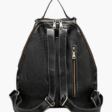 Nina | Elegant Leather Backpack with Luxe Detailing Aurora-Bags