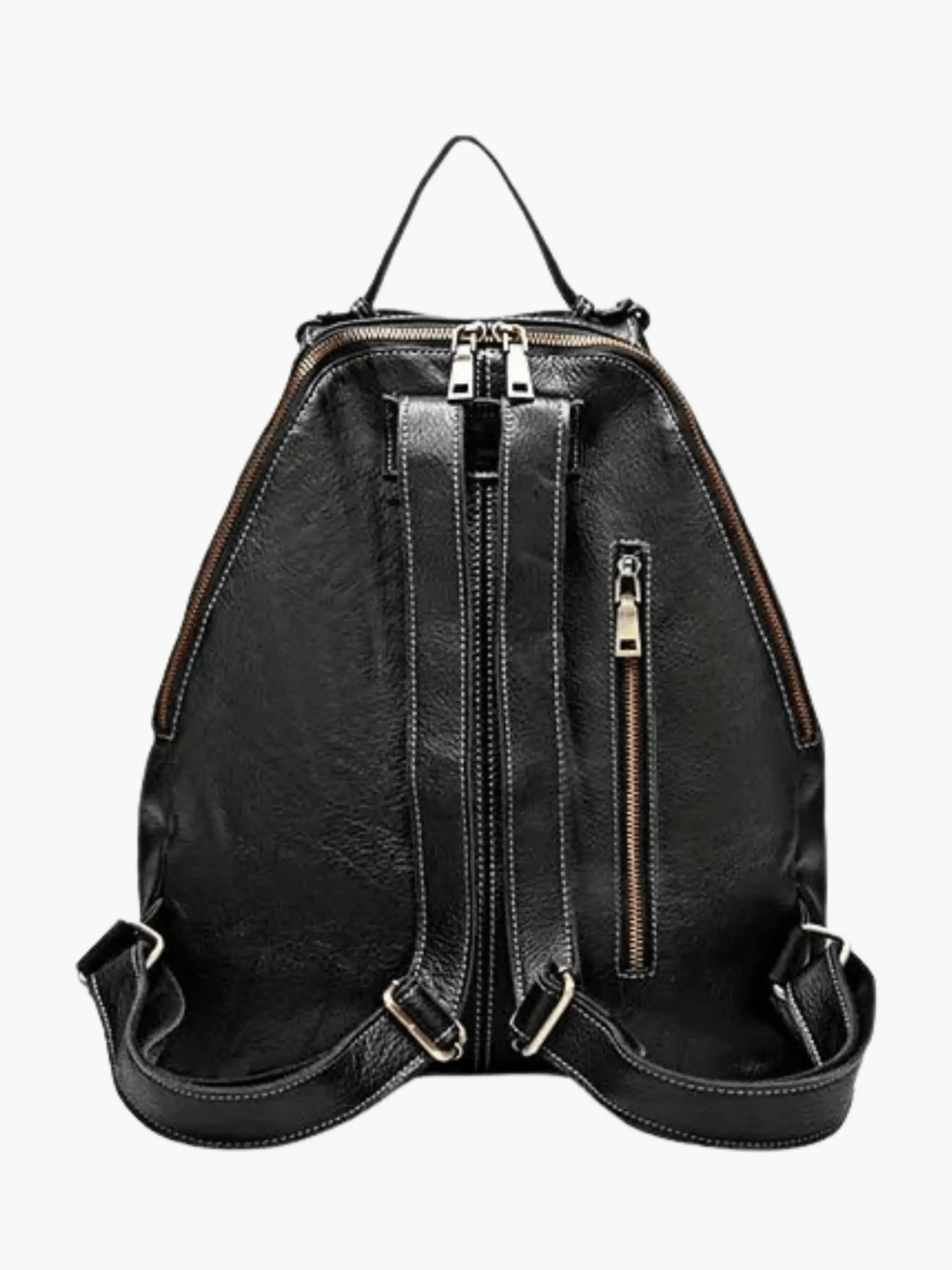 Nina | Elegant Leather Backpack with Luxe Detailing Aurora-Bags