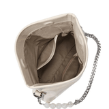 Noelle | Sleek Shoulder Bag with Chain and Pearl Detail Aurora-Bags