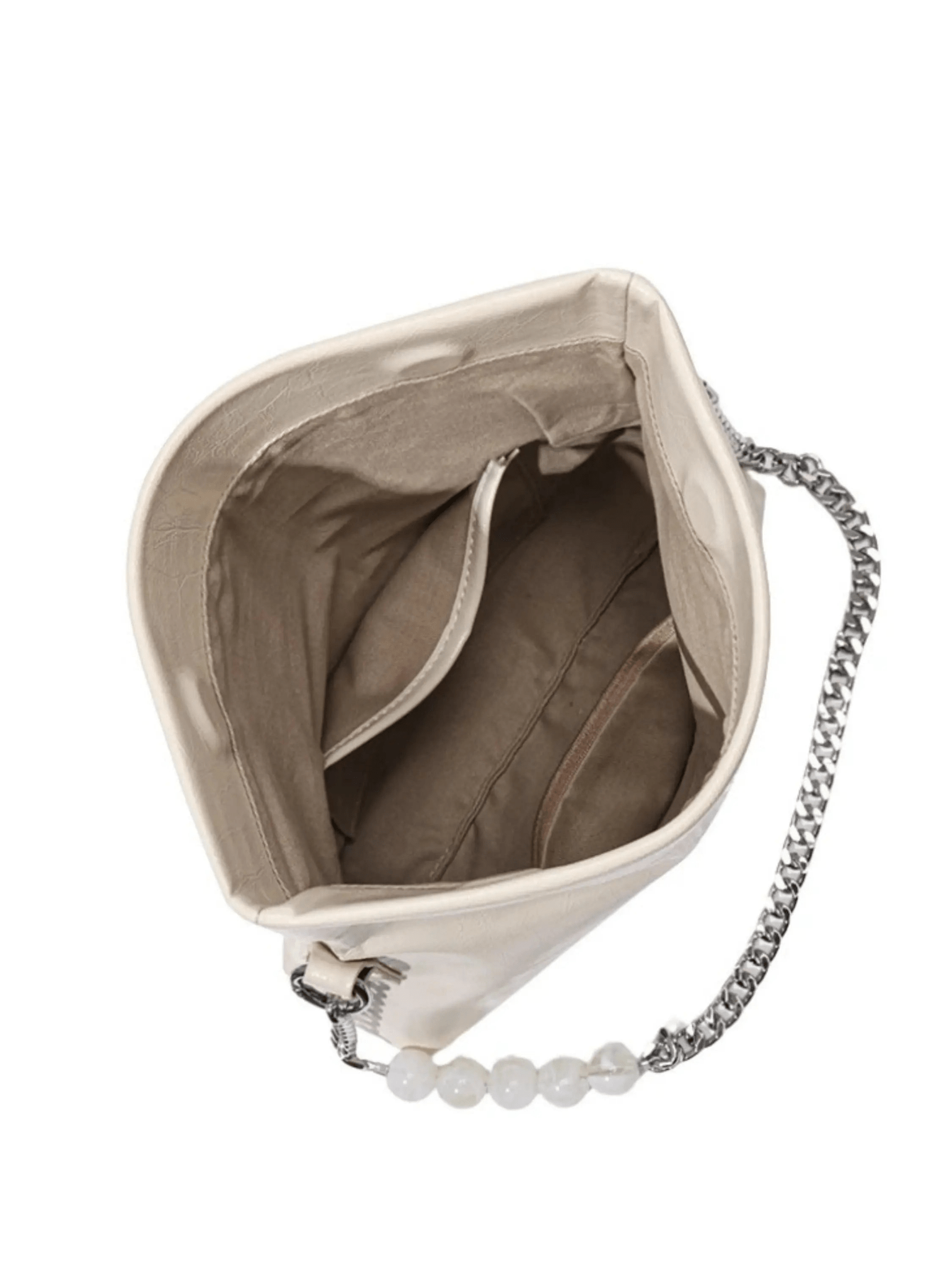 Noelle | Sleek Shoulder Bag with Chain and Pearl Detail Aurora-Bags