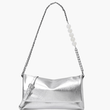 Noelle | Sleek Shoulder Bag with Chain and Pearl Detail Aurora-Bags