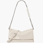 Noelle | Sleek Shoulder Bag with Chain and Pearl Detail Aurora-Bags