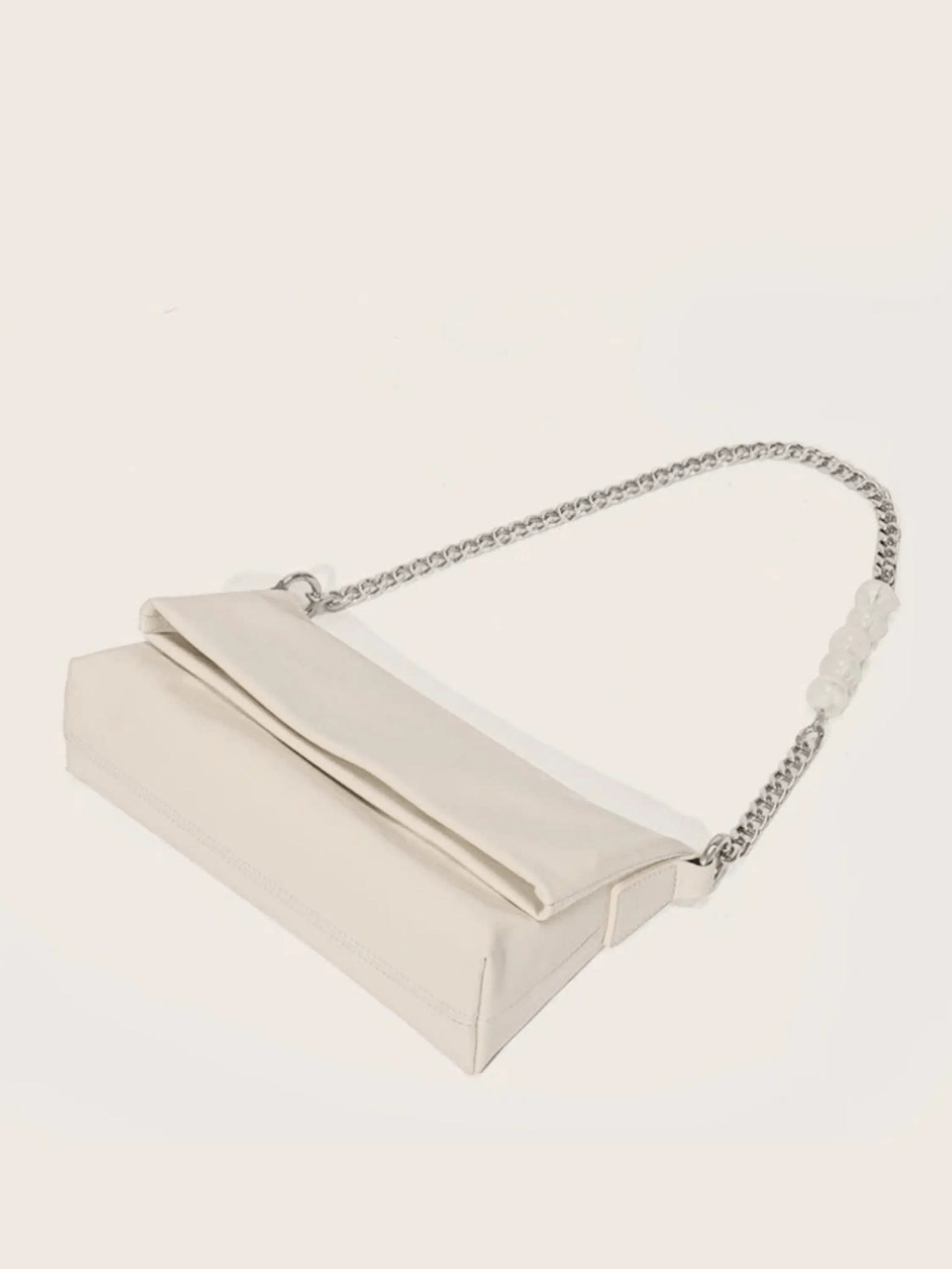 Noelle | Sleek Shoulder Bag with Chain and Pearl Detail Aurora-Bags