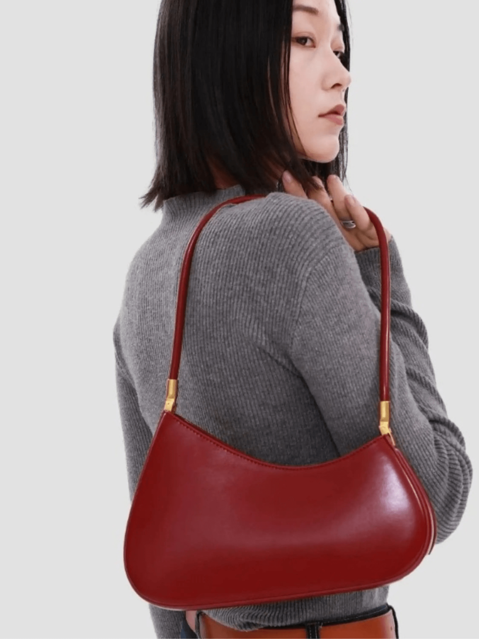 Victoria | Casual Schoudertas van Echt Leer Aurora-Bags