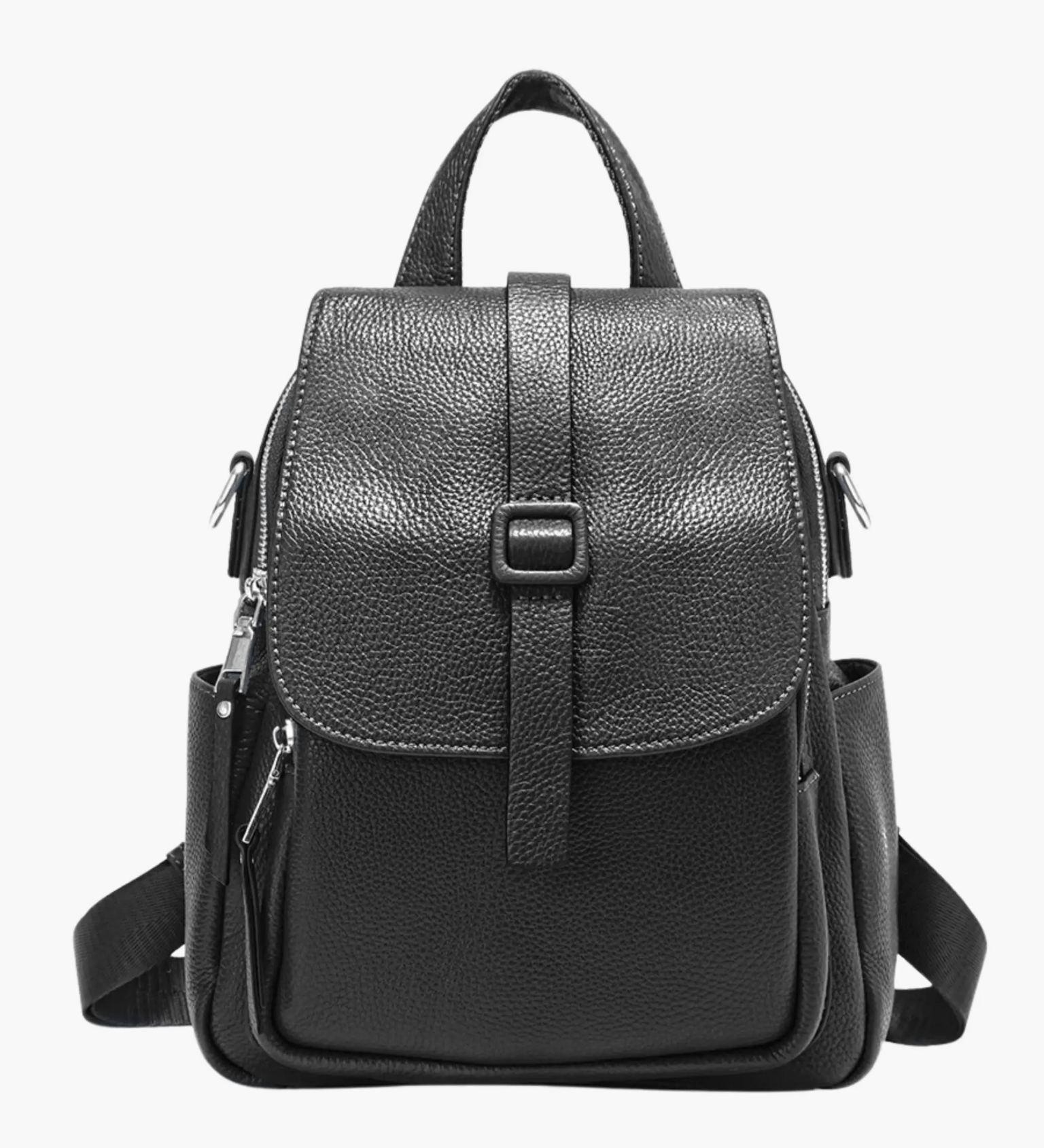 Nova | Compact Leather Backpack with Structured Design Aurora-Bags