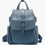 Nova | Compact Leather Backpack with Structured Design Aurora-Bags