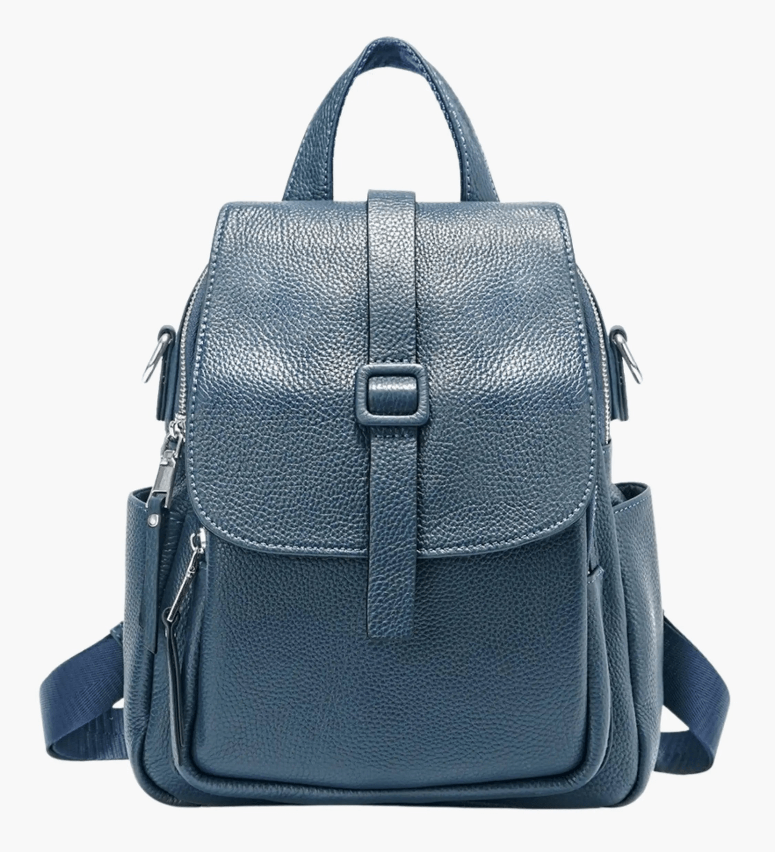 Nova | Compact Leather Backpack with Structured Design Aurora-Bags