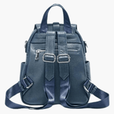 Nova | Compact Leather Backpack with Structured Design Aurora-Bags