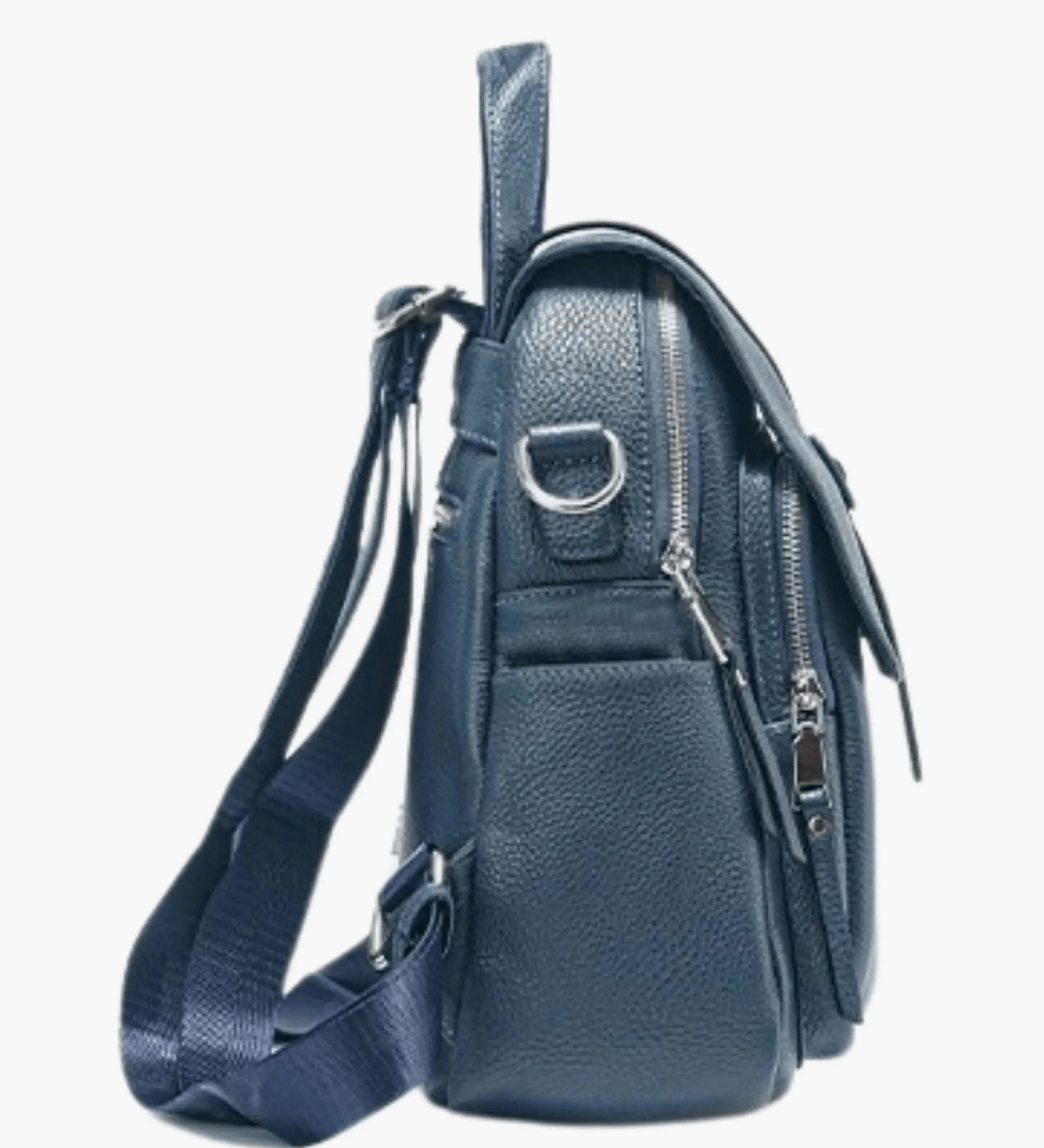 Nova | Compact Leather Backpack with Structured Design Aurora-Bags