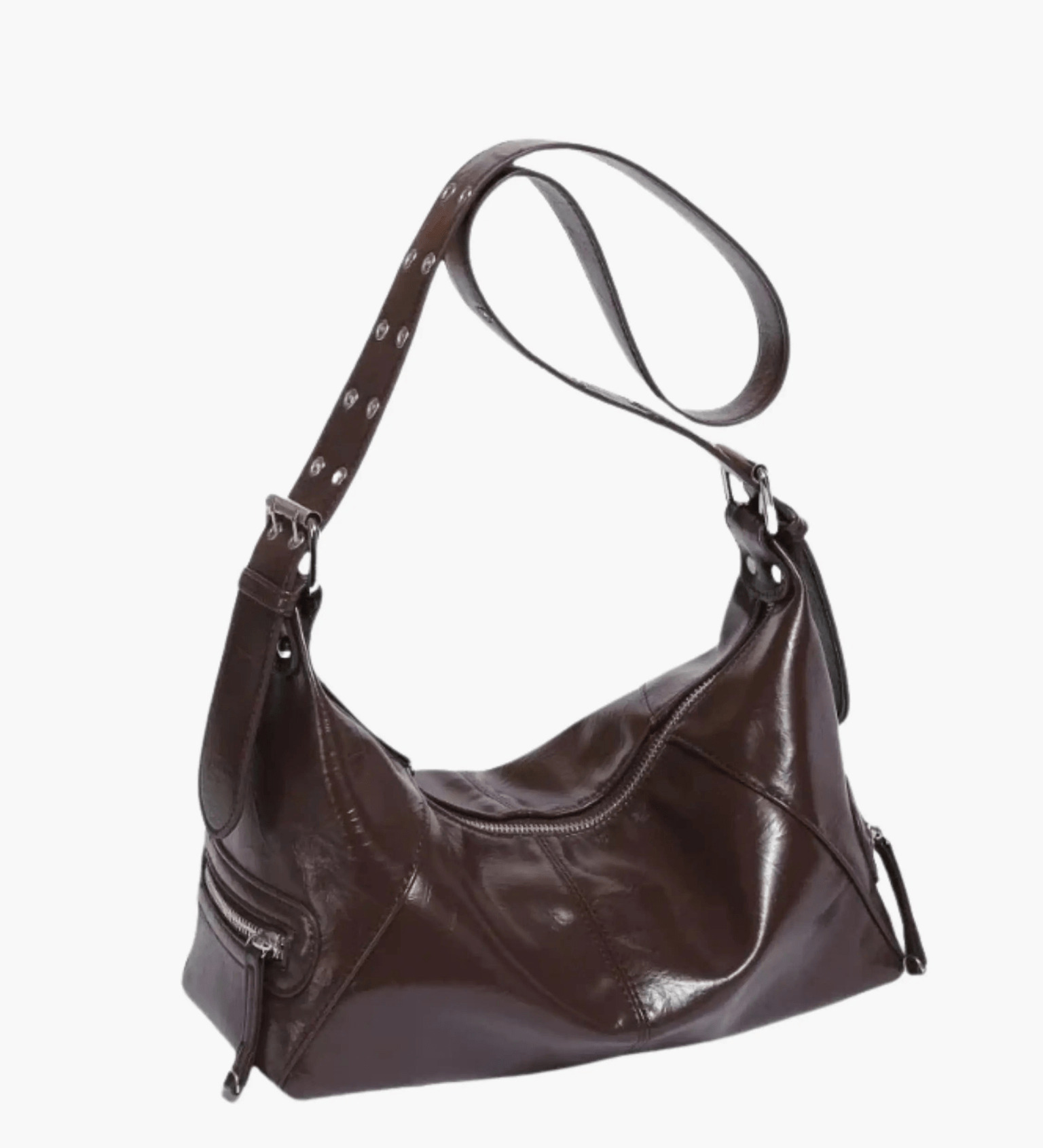 Nova | Glossy Shoulder Bag with Sleek Design Aurora-Bags