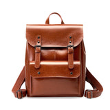 Meliora | Vintage Brown Leather Backpack – Classic, Durable & Stylish