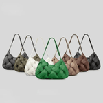 Olivia | Quilted Shoulder Bag with Modern Woven Design Aurora-Bags