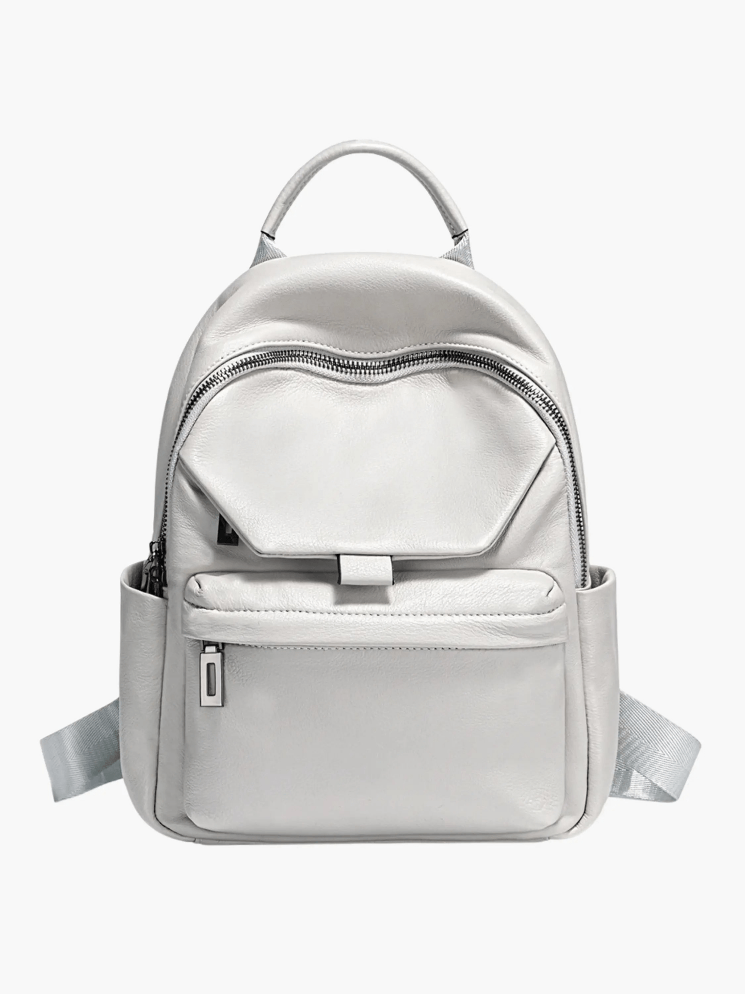 Olivia | Sleek Leather Backpack with Contemporary Detailing Aurora-Bags