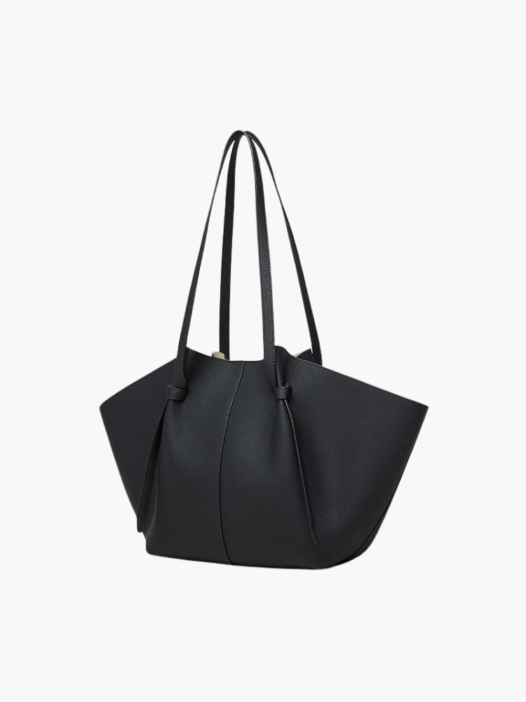 Olivia | Soft Leather Tote – Effortless Chic in Black - from Aurora-Bags for sale at Aurora-Bags